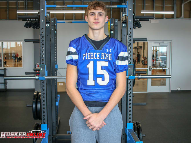 Pierce, Neb. tight end Ben Brahmer became the first commit of Nebraska's 2023 recruiting class on Friday.