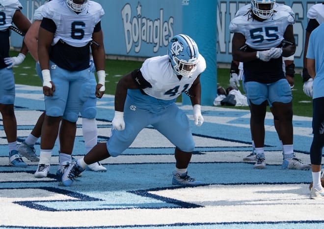 UNC's deep and talented defensive line will be on display Saturday.