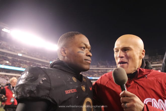 Army junior QB Anthony Hopkins was named MVP of the game