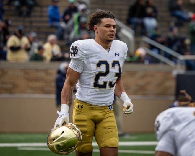 Notebook: Kennedy Urlacher leads a surging Notre Dame youth brigade ...