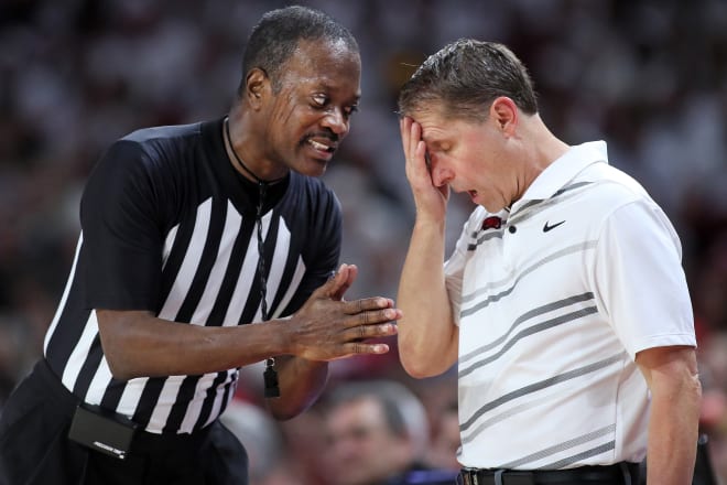 Eric Musselman's Razorbacks are off to a 1-4 start in SEC play.