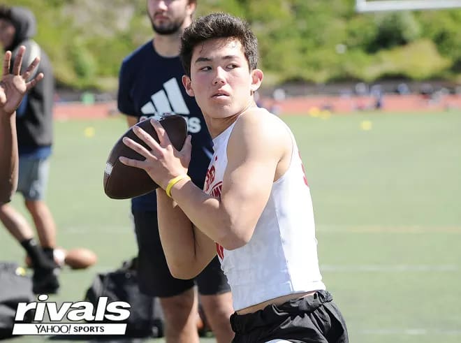 Notre Dame quarterback commit Tyler Buchner's sensational year helped him in the Rivals rankings.