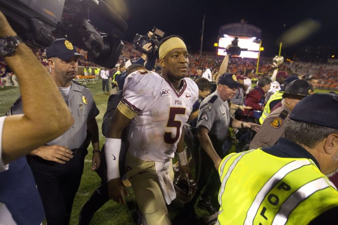 FSU will retire Jameis Winston's jersey during Saturday's game.