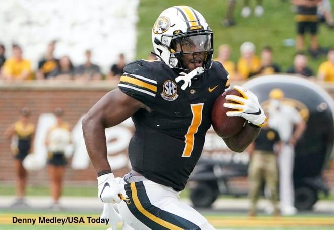 Missouri will hope to get another big game out of Tyler Badie against Kentucky.