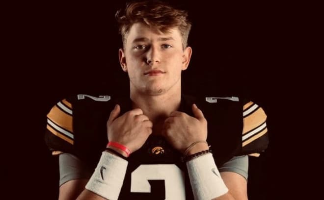 Class of 2020 QB commit Deuce Hogan continues to work hard in helping Iowa recruit.