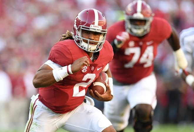 Alabama quarterback Jalen Hurts returns as the reigning SEC Offensive Player of the Year. Photo | USA Today