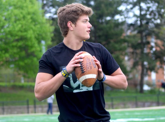 Rivals100 quarterback JJ McCarthy is committed to Michigan. 