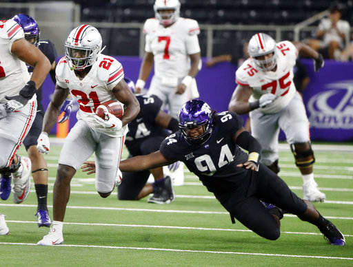 TCU dominated Ohio State for two and a half quarters, but couldn't hang on the loss.