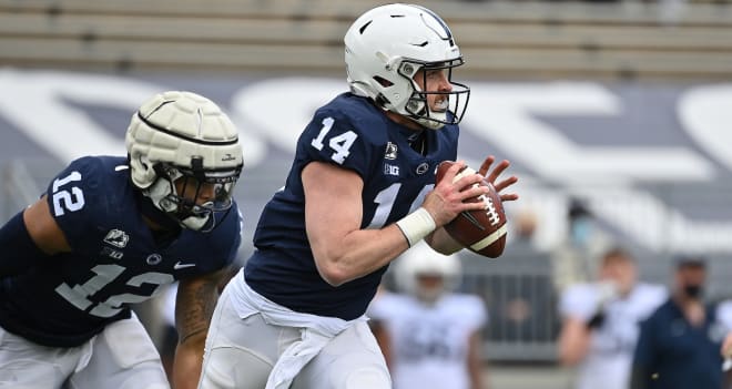 Penn State Nittany Lions football quarterback Sean Clifford