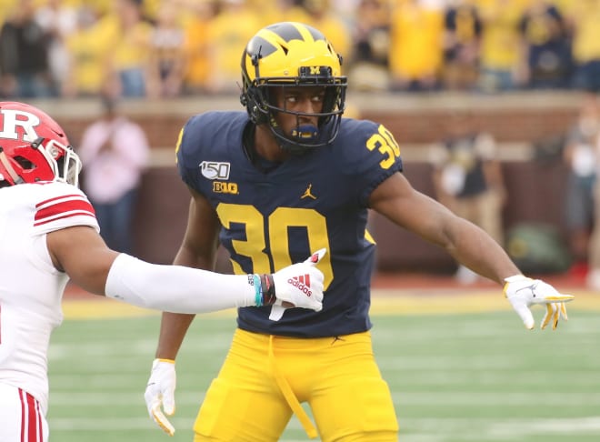 Michigan Wolverines football safety Daxton Hill is a 