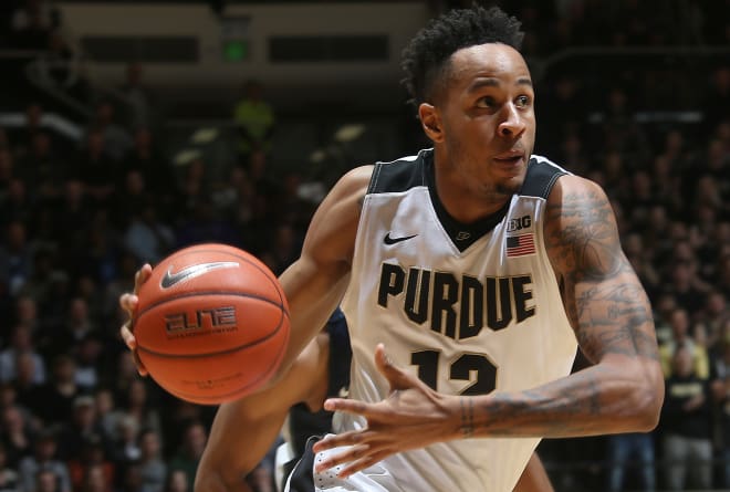 In the first five minutes of Purdue's victory over Penn State, Vincent Edwards had six points, two rebounds and an assist. 