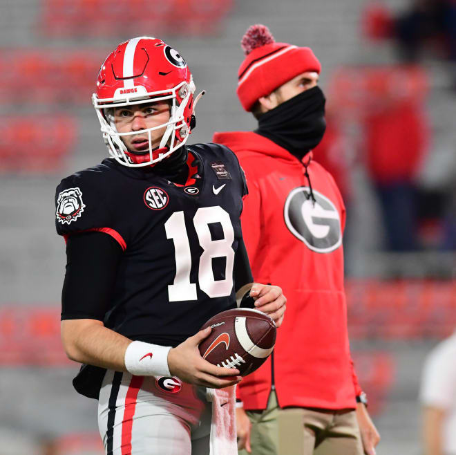 Kirby Smart said J.T. Daniels came out of Saturday's game feeling just fine.