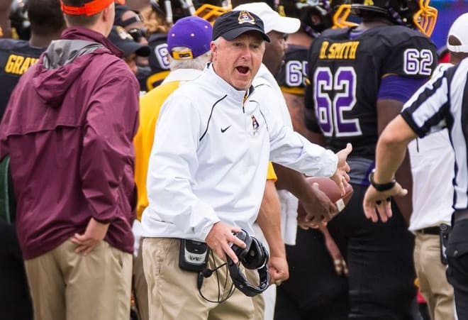 Offensive coordinator Donnie Kirkpatrick is expected to return to ECU along with JMU defensive coordinator Bob Trott.