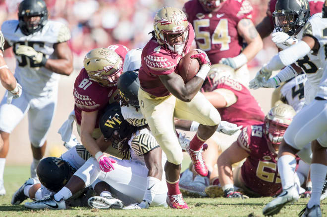 Dalvin Cook rushed for 115 yards on 25 carries.