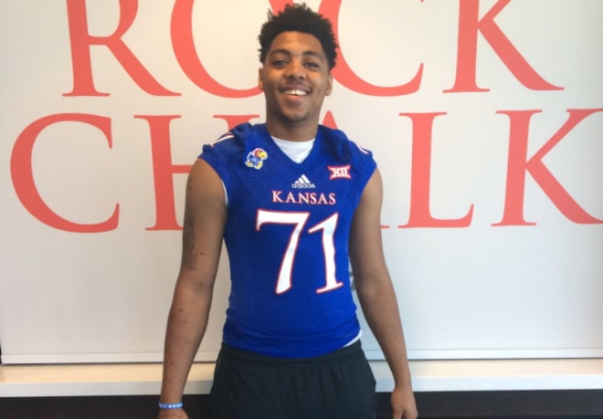 Williams didn't visit any other schools after his trip to Kansas