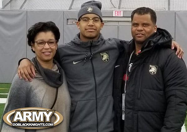 Rivals 2-star safety, Jaison Taylor accompanied by his parents on weekend official visit