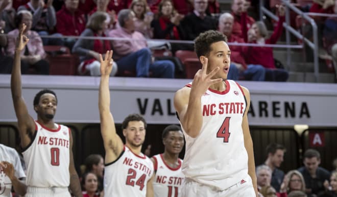 NC State Wolfpack basketball Jericole Hellems