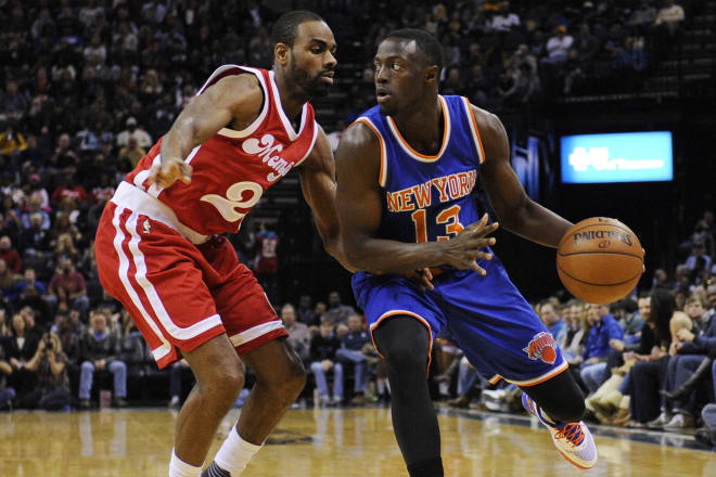Jerian Grant is averaging 4.9 points per game in his rookie season for the Knicks.