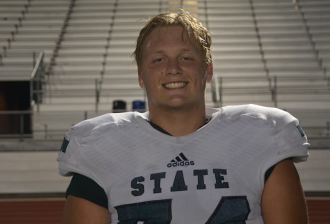 Free State four-star offensive tackle Turner Corcoran