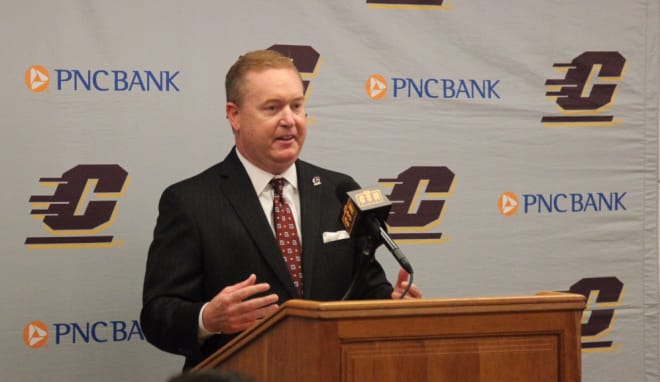 Michael Alford has been athletics director at Central Michigan since 2017.