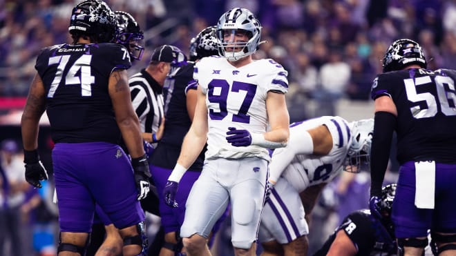 Kansas State DE transfer Nate Matlack.