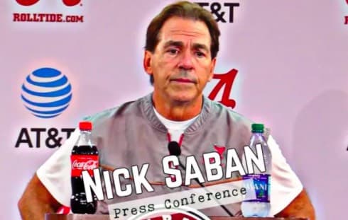 Nick Saban spoke to the media on Wednesday after Alabama's 10th practice of Fall training camp 