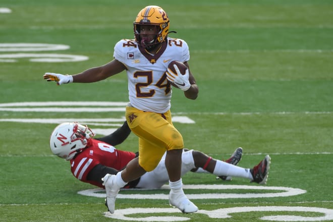 Minnesota running back Mohamed Ibrahim (Getty Images)