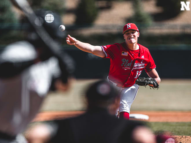 Nebraska right-handed pitcher Braxton Bragg