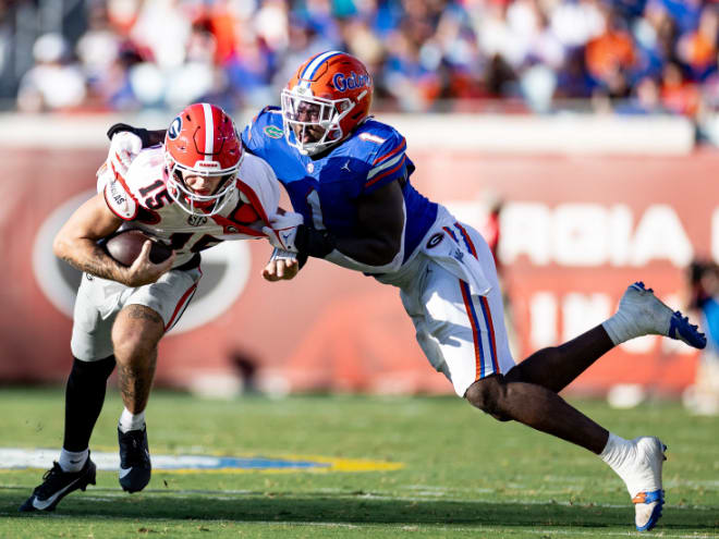 Florida Gators outgoing transfer Princely Umanmielen could wind up being a Nebraska football target