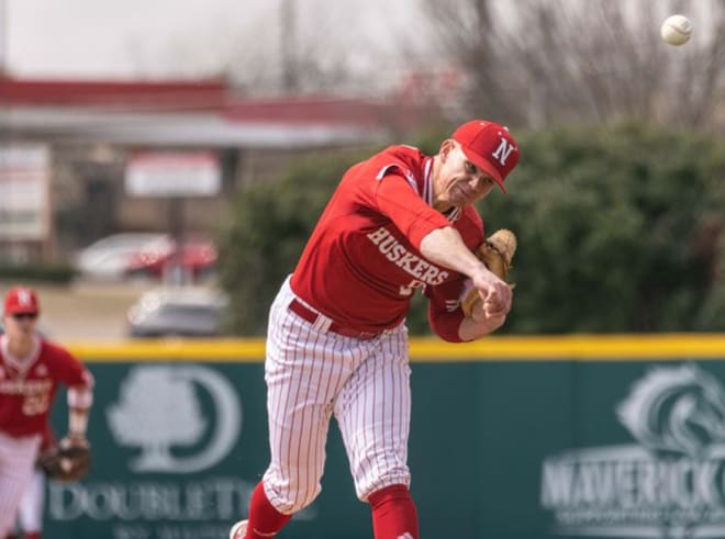 Husker pitcher Shay Schanaman