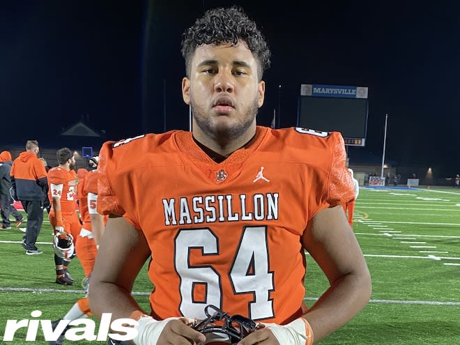 Pitt commit Terrence Rankl helped lead Massillon Washington to a win