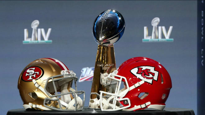 Two former Notre Dame players were in the Super Bowl LIV between the San Francisco 49ers and the Kansas City Chiefs.