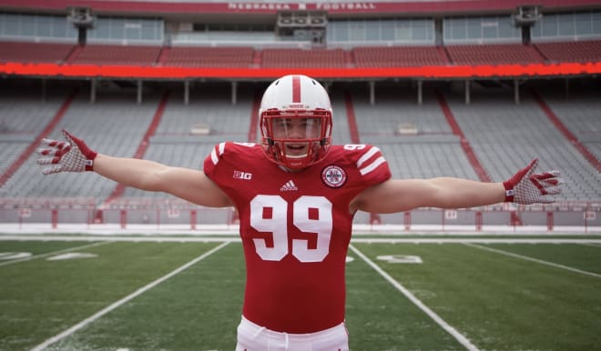 Defensive end Casey Rogers committed to Nebraska Tuesday, just days following his official visit to Lincoln.