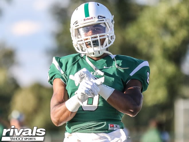 Four-star running back Donovan Edwards feels the love at Notre Dame