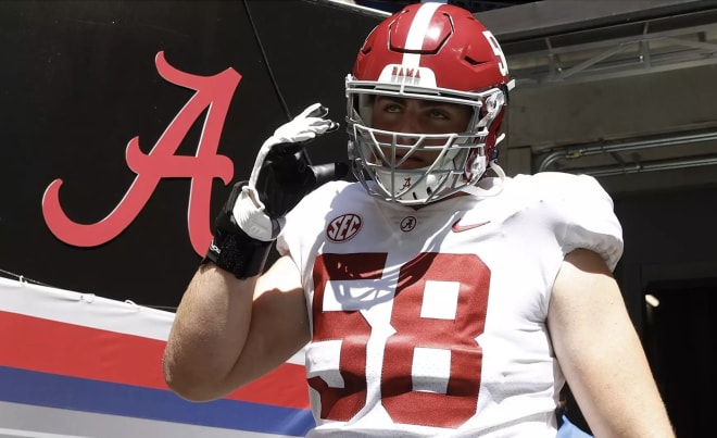 Alabama center James Brockermeyer. Photo | Alabama Athletics 