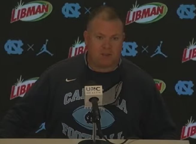 UNC DC Jay Bateman fielded questions Monday about his unit's performance versus UVA while looking ahead.
