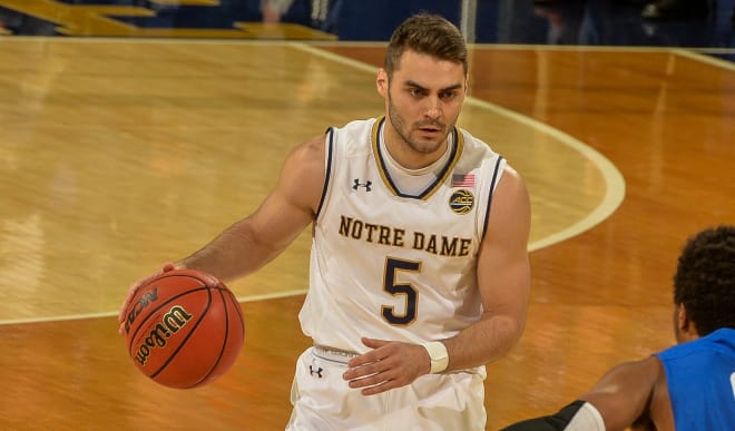 Junior guard Matt Farrell, a New Jersey native, will play in his home state Saturday against Villanova.