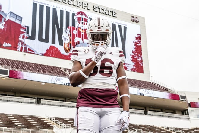 Nash during an unofficial visit to Starkville