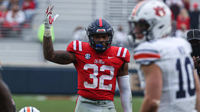 Jones was the leading tackler for Ole Miss in 2020