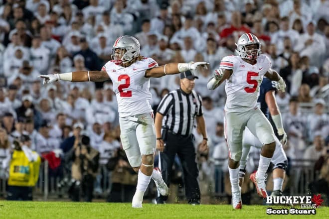 Chase Young made the play at the end of the game that sealed the B1G win for Ohio State.