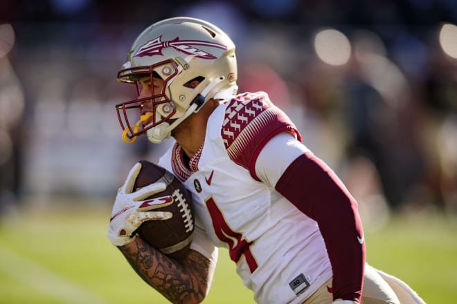 Oregon transfer wide receiver Mycah Pittman is expected to play a big role for FSU in 2022 (Photo: Alicia Devine/Tallahassee Democrat / USA TODAY NETWORK). 