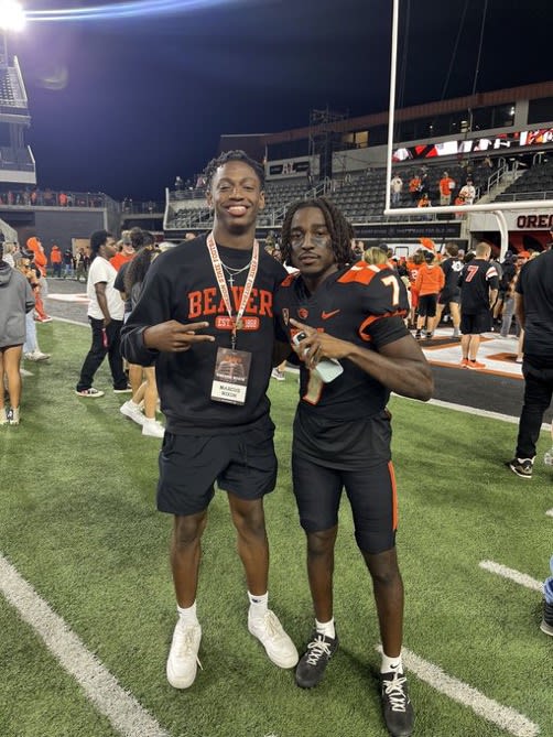 2025 RB Marcus Nixon Talks Highly Of Oregon State Following Visit