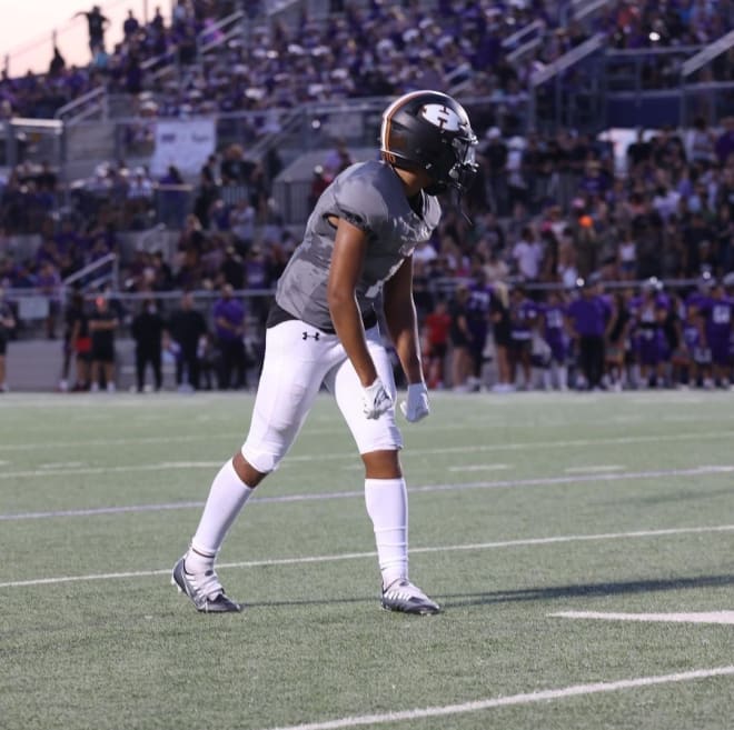 Wide receiver Alex Green took his first official visit to Northwestern on Nov. 18