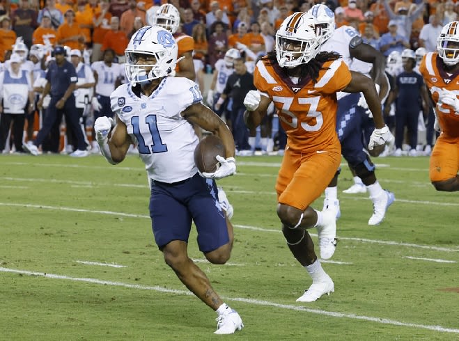 UNC junior receiver Josh Downs set school records last season, and he's intent on being even better this fall.