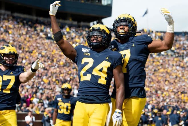 The last time the Michigan Wolverines' football team held an opponent to one rushing yard or less was in 2014, when it limited Northwestern to minus-nine.