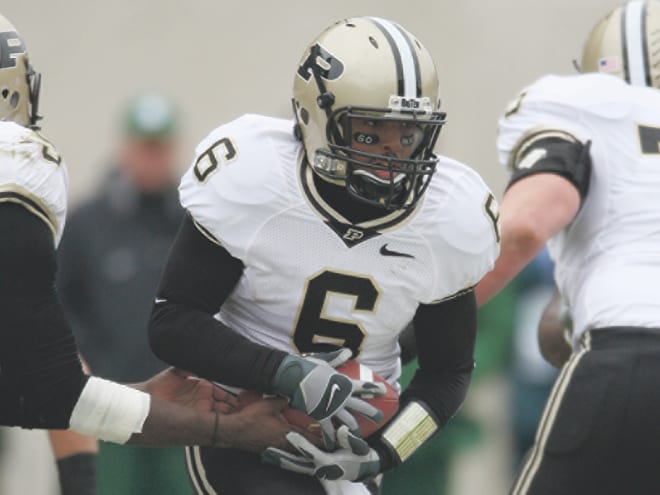 Desmond Tardy had to wait his turn at Purdue to get playing time, but when he did he made the most of it with 67 receptions in his senior year (2008).