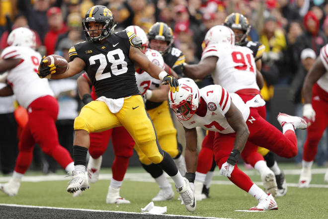 Iowa finished with 266 yards rushing on Friday, one of their best rushing outputs of the season. 