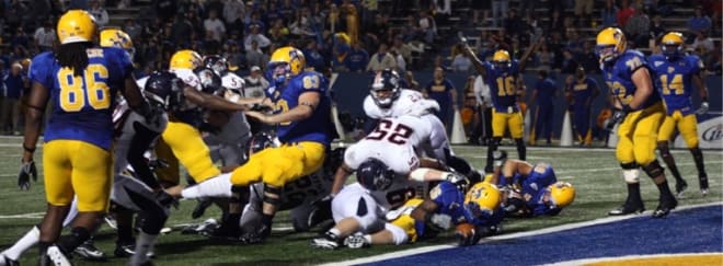 A late touchdown by McNeese proved to be the difference in the game between the Roadrunners and Cowboys.