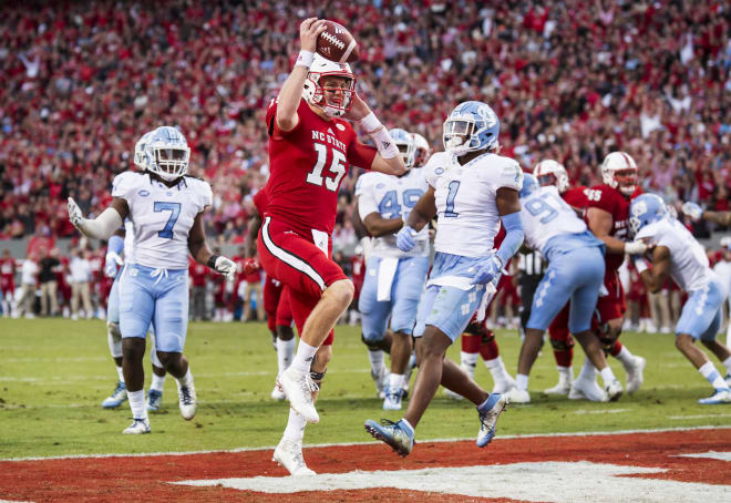 NC State is trying to win its third straight at Kenan Stadium and third consecutive game overall against its archrival. 