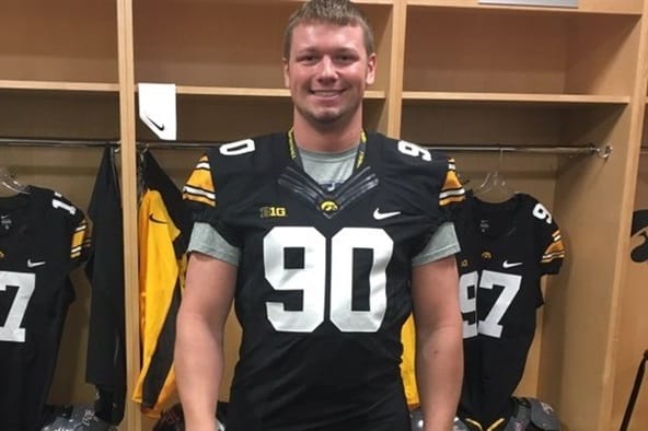 Class of 2020 defensive lineman Michael Lois has an early offer from Iowa.